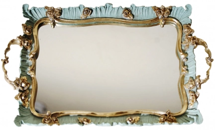 Δίσκος Σερβιρίσματος Με Καθρέπτη Πολυεστερικός Royal Art 34x22εκ. YUA4/233BL