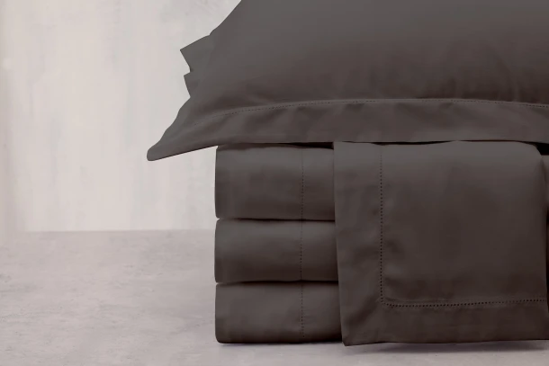 Σετ Σεντόνια Βαμβακοσατέν King 265x285εκ. Azour 4 Plum Kitten Makis Tselios