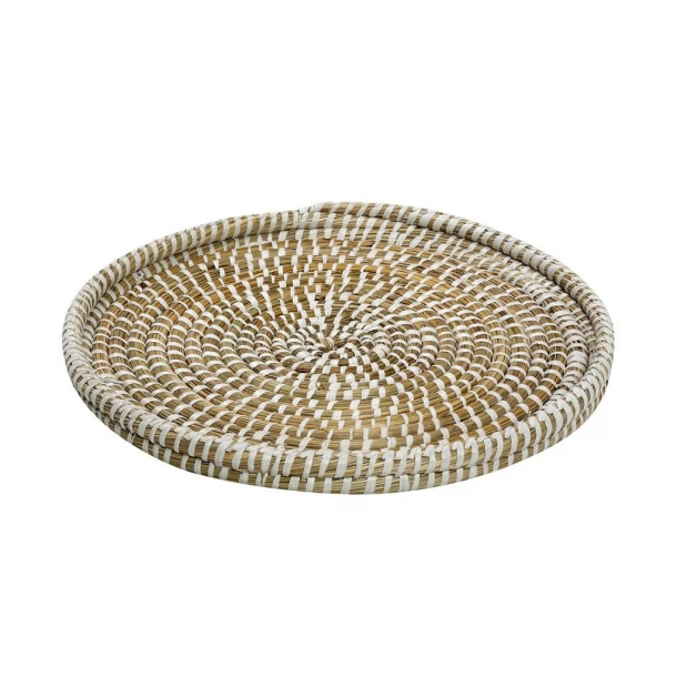Δίσκος Στρογγυλός Ψάθινος ESPIEL 40x3εκ. KAG151