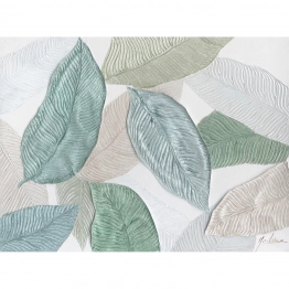 Πίνακας Καμβάς Φύλλα ARTELIBRE 120x90εκ. 14670048